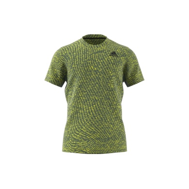 adidas Tennis Tshirt Freelift (Recycling-Polyester) HEAT.RDY green Men